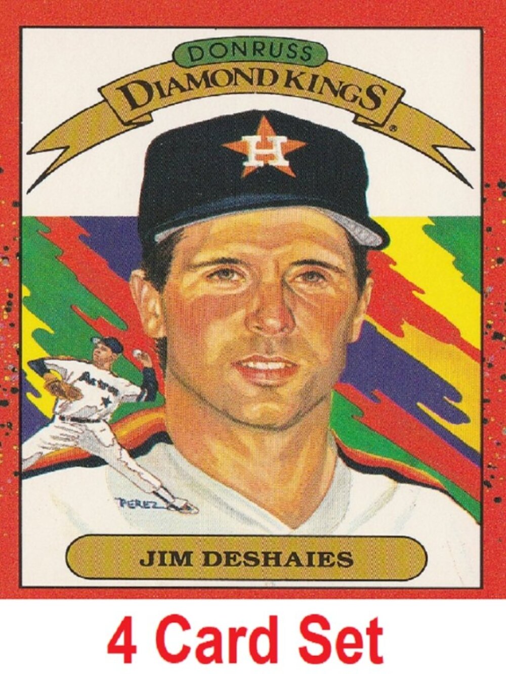 Jim Deshaies Baseball Card Collection
